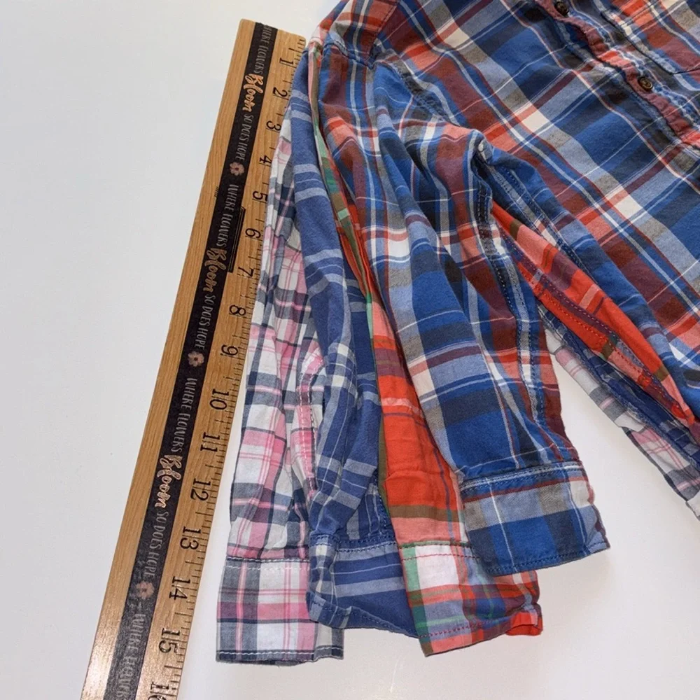 Carter’s Boys Long Sleeve Plaid Oxford Shirt 4T Boys Spring Dress Shirt